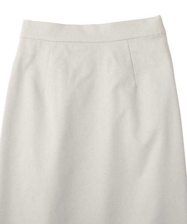 YECCA VECCA ロングナロースカート Gray Beige