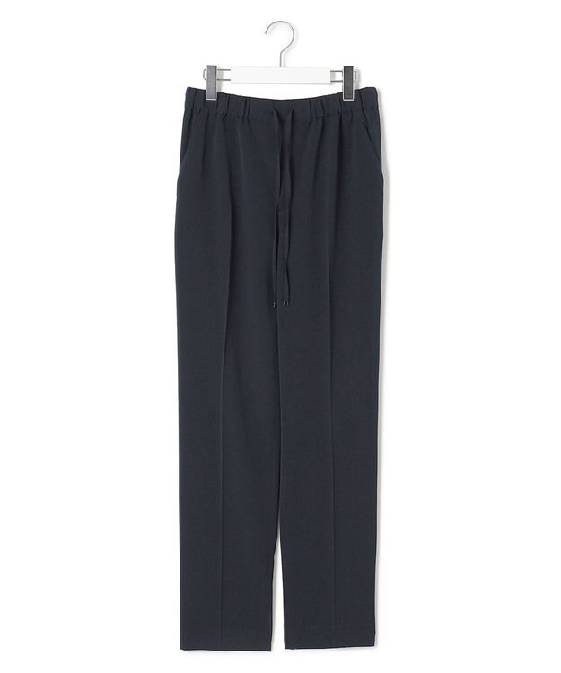 23区 S 【セットアップ対応/洗える】2WAYストレッチツイル ドロスト パンツ ブラック系