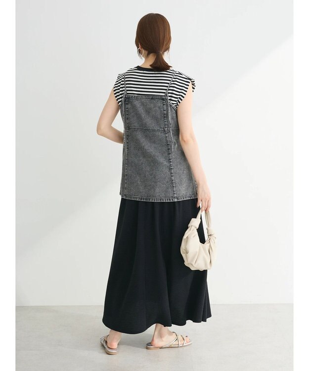 Green Parks ・ＥＬＥＮＣＡＲＥ　ＤＵＥ　デニムロングキャミ Gray