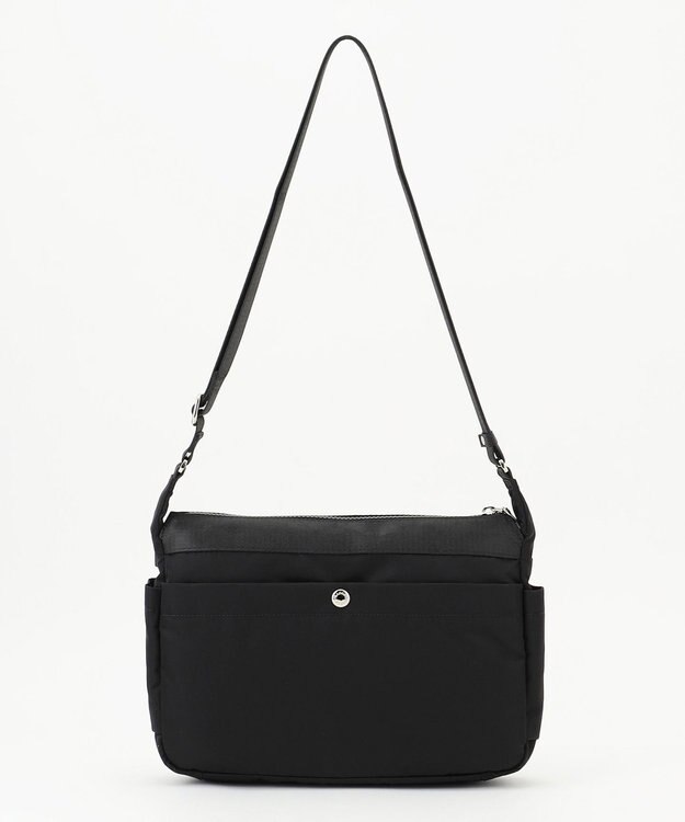 Y'SACCS テープデザイン　トラベルショルダーバッグ ブラック