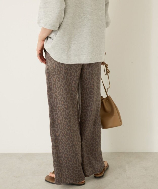 AMERICAN HOLIC イージーケア柄パンツ Gray Beige