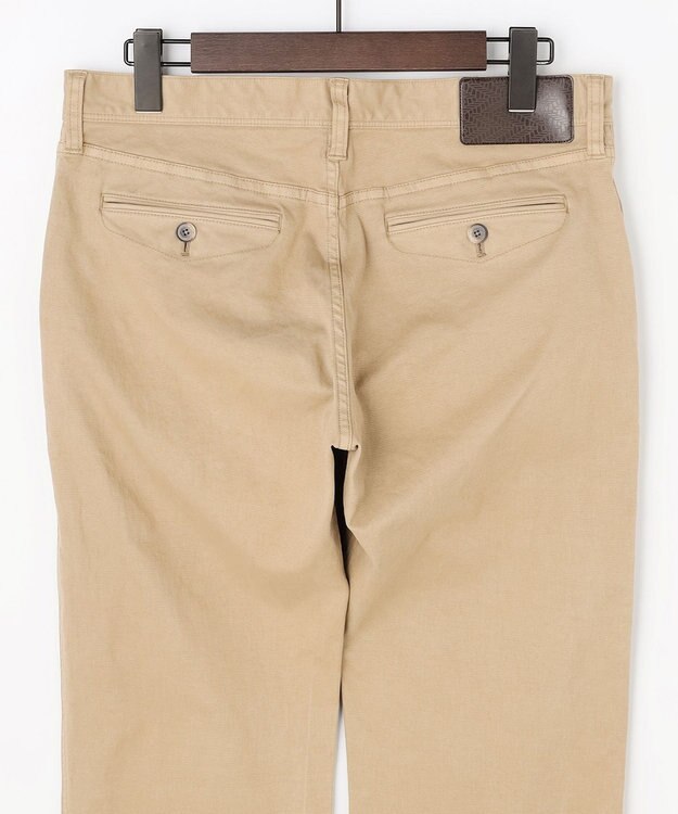 JOSEPH ABBOUD 【ストレッチ】ヴィンテージコットンストレッチパンツ ベージュ系