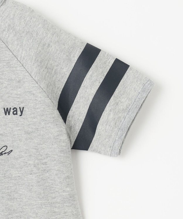 J.PRESS KIDS 【110-130cm】ラグランＴシャツ グレー系