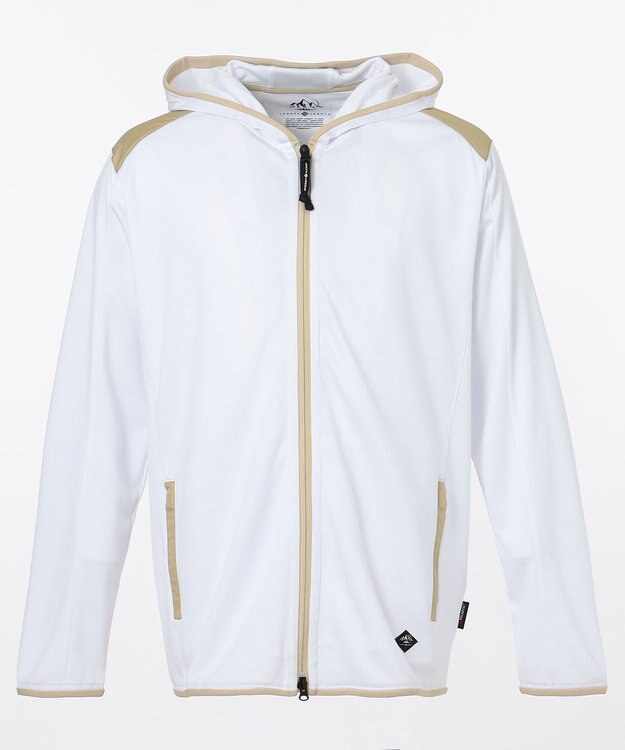 JOSEPH ABBOUD MOUNTAIN デルタバックカノコ　パーカー ホワイト系