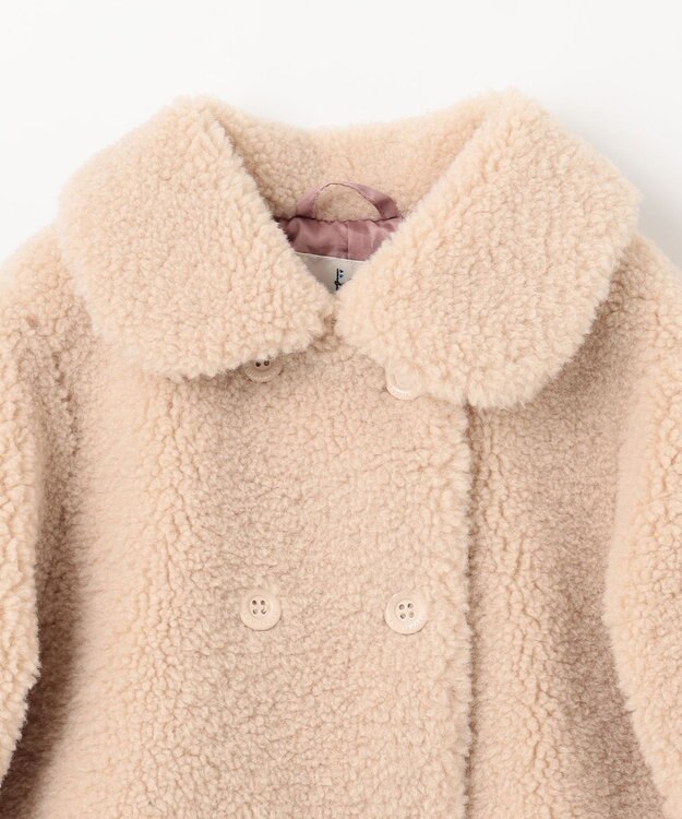 組曲 KIDS 【110-140㎝】スライバー ピーコート ベージュ系