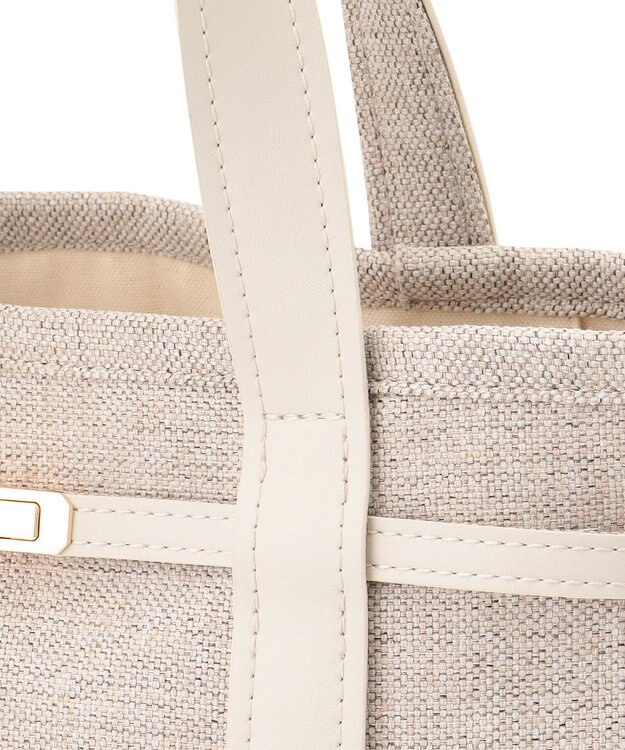 23区 キャンバス トートバッグ ベージュ系