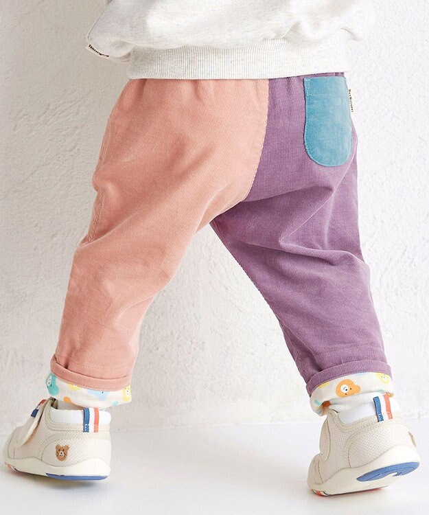 MIKI HOUSE HOT BISCUITS 【80-120cm】【NEW Color Series】コーデュロイ素材 パンツ マルチカラー