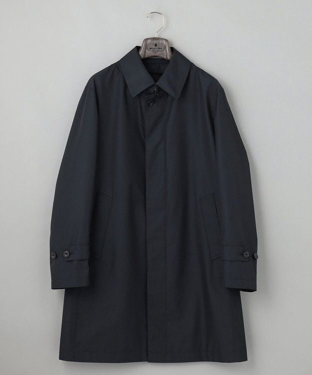 GOTAIRIKU 【防水/軽量/シワになりにくい】ラスタードビーメモリーラミネーションコート_ ステンカラー(24年モデル) ネイビー系8