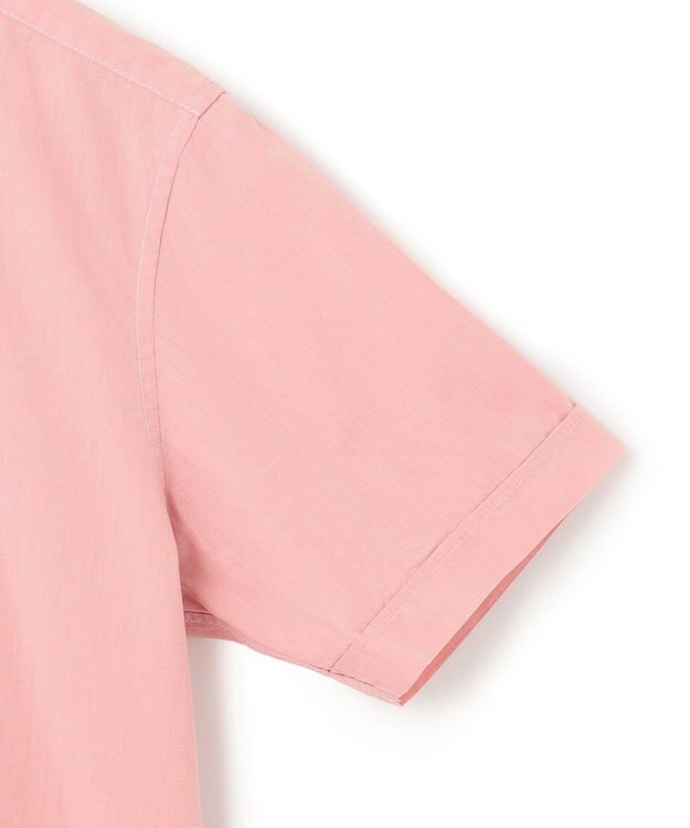 JOSEPH HOMME 【WEB・一部店舗限定】50/1ブロード　ウイングカラー半袖シャツ ピンク系