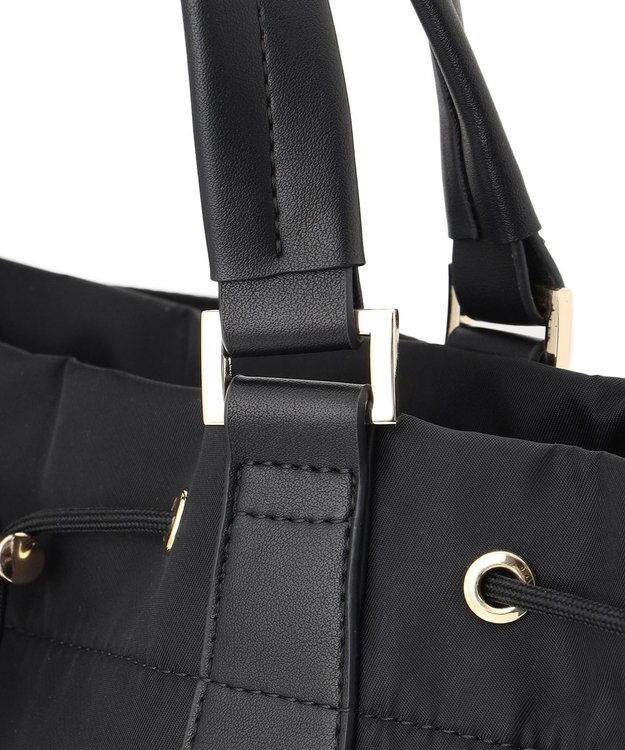 23区 【撥水加工】2WAY ナイロン リュック ブラック系