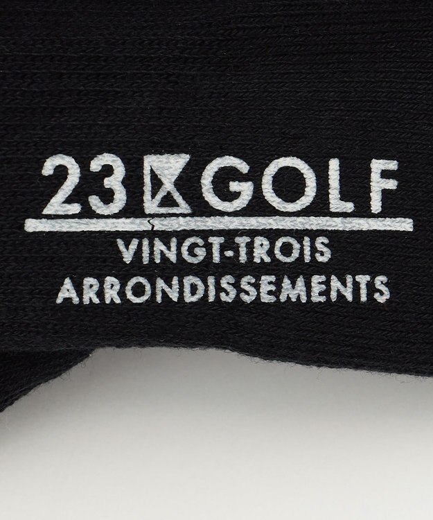 23区GOLF 【WOMEN】ノルディクロゴ ショートソックス ネイビー系