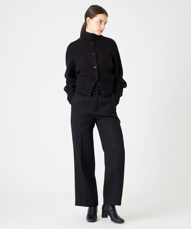 BEIGE， FORD / ハイネックトップス Black×Navy