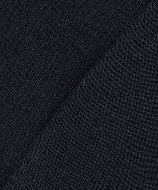 UNFILO BEAUTY FORM KNIT ペプラムセットアップ ネイビー