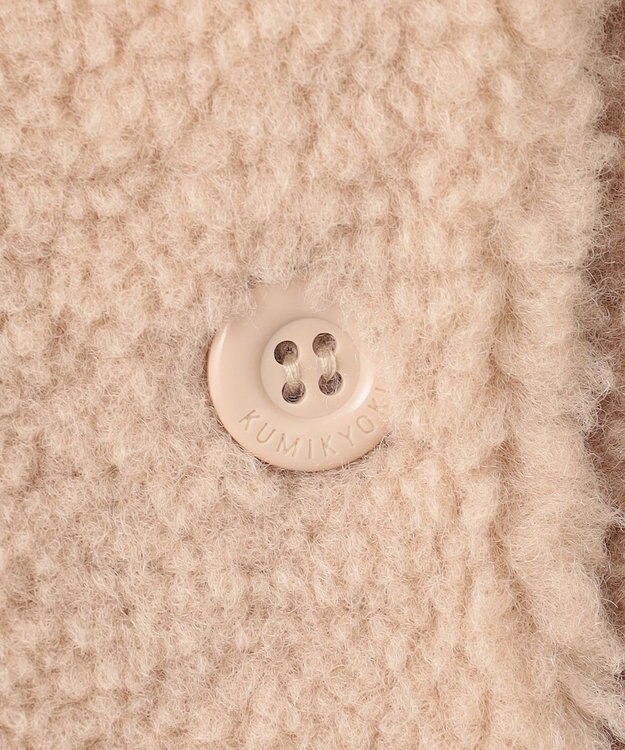 組曲 KIDS 【110-140㎝】スライバー ピーコート ベージュ系