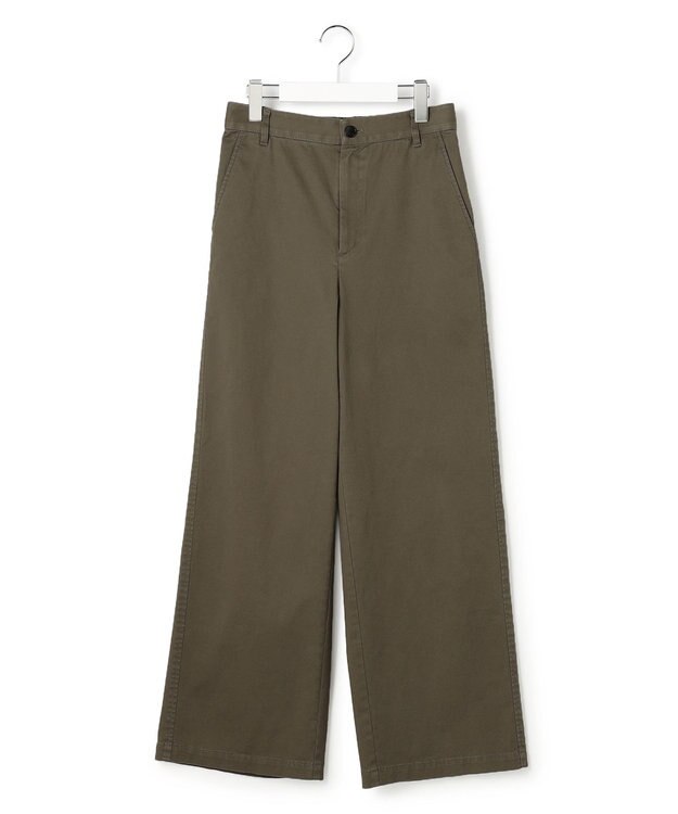 23区 【Oggi掲載/WEB&一部店舗限定カラーあり】ストレッチギャバ チノ パンツ [WEB&一部店舗限定]カーキ系