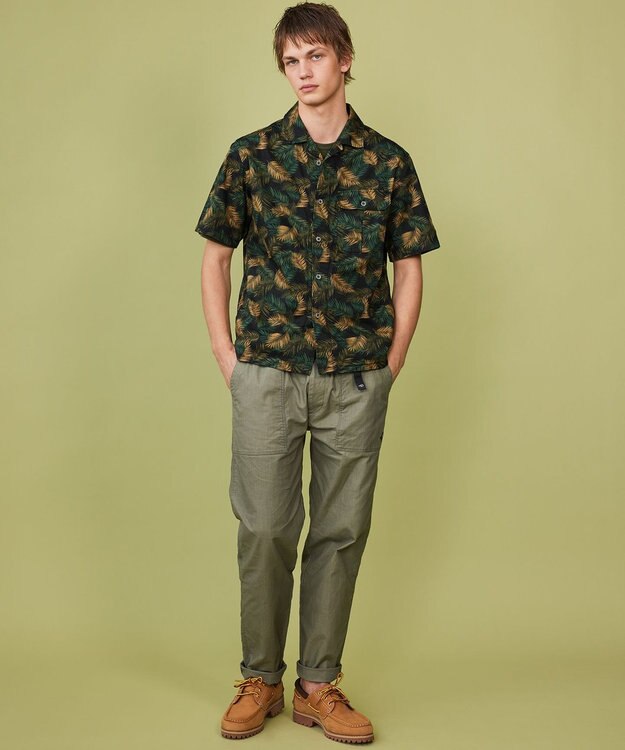 JOSEPH ABBOUD MOUNTAIN 【テーム・ヤルヴィモチーフ】ビオグレース天竺  Ｔシャツ カーキ系