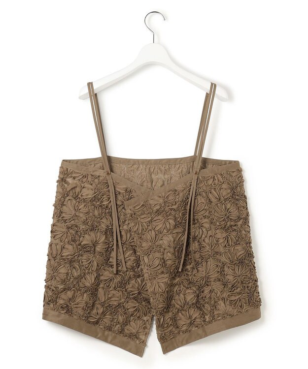 23区 【先行予約】リボンエンブロイダリー キャミソール ブラウン系