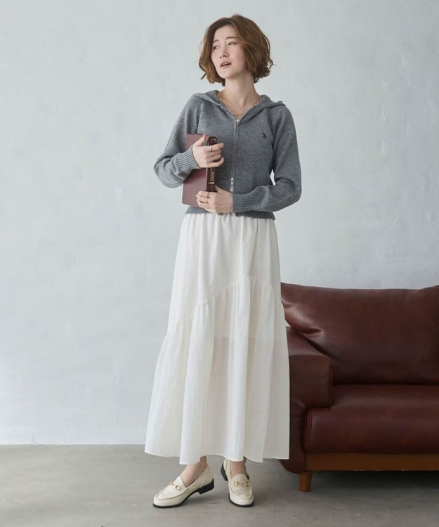 WEGO 【新色追加】別注USPOLOWZIPニットPK グレー