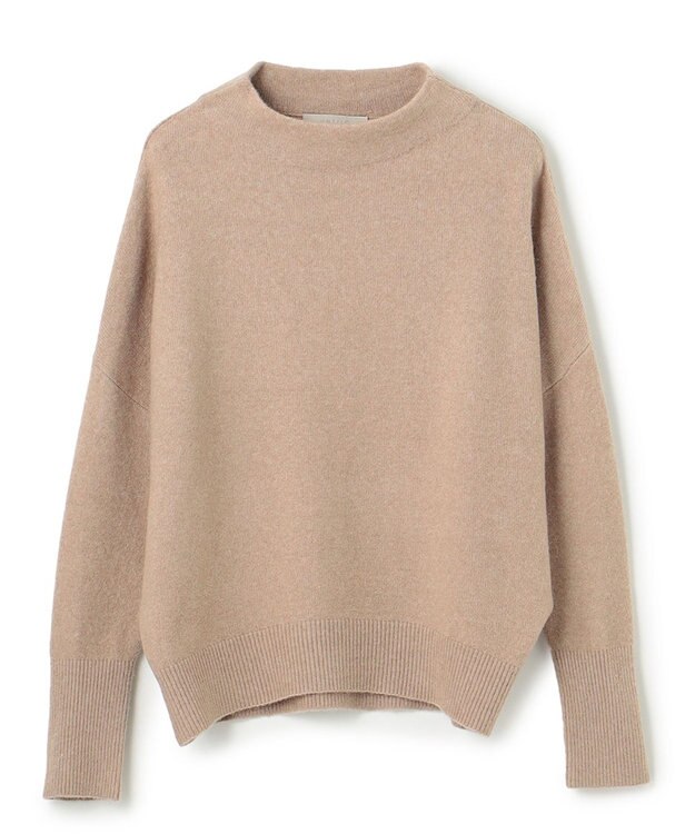 UNFILO ふわふわ ボトルネックニット ベージュ