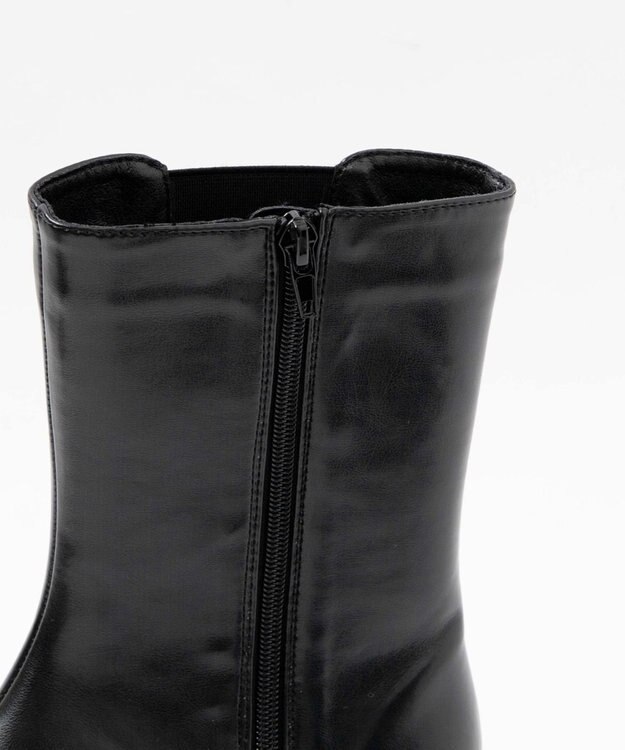 WEGO ZIPツキサイドゴアブーツ ブラック