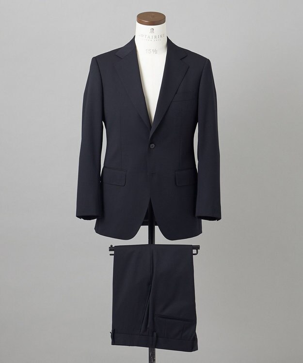 GOTAIRIKU 【オールシーズン対応】ALL SEASON 2WAY STRETCH スーツ ネイビー系（無地）