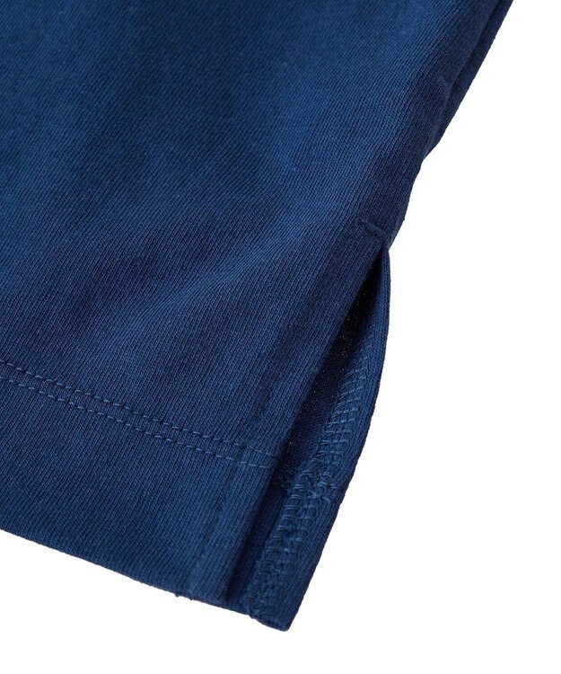 Green Parks ノースリーブフェミニンロゴプルオーバー Navy