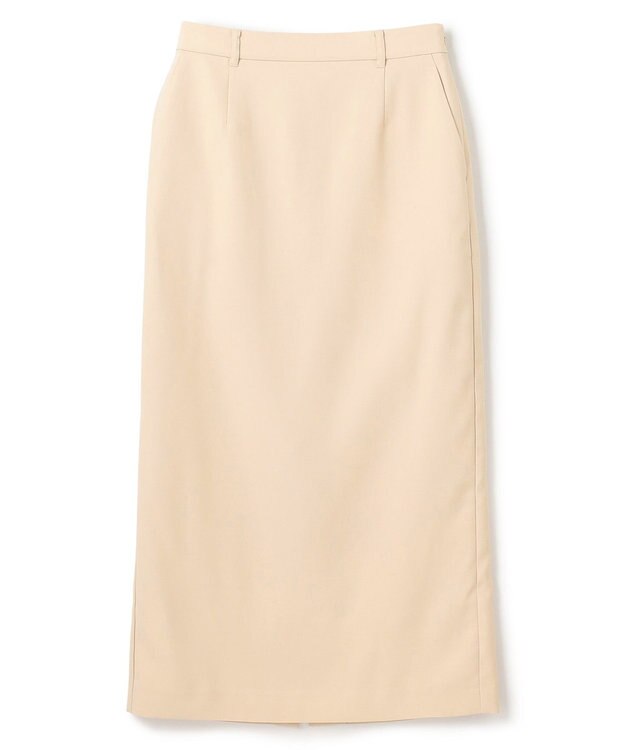 UNFILO L Iラインスカート ベージュ