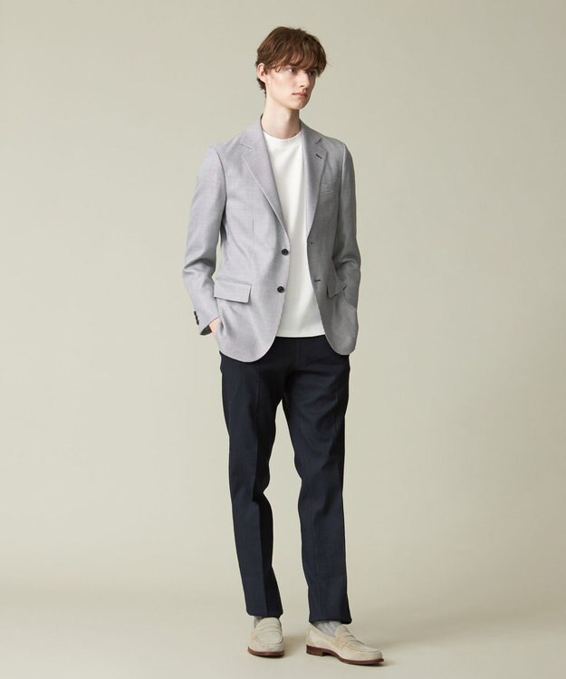 J.PRESS MEN 【NEW STAGE】ファインハウンドトゥース ジャケット ネイビー系8