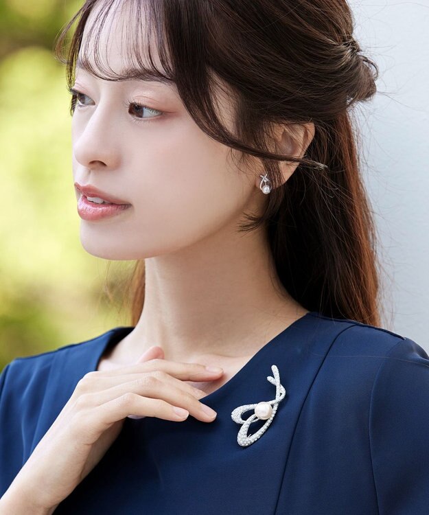 Tiaclasse ハートモチーフブローチ シルバー