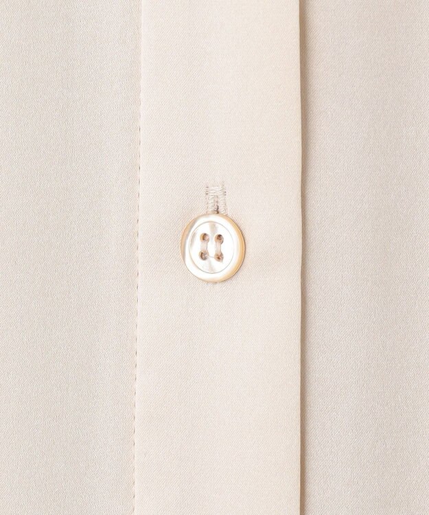 BEIGE， YEW / シャツワンピース Sand