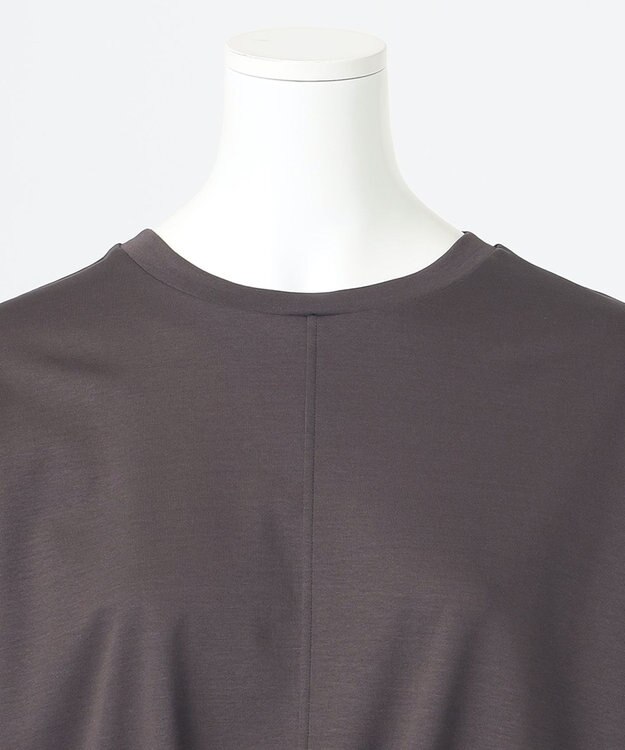 23区 【R(アール)】ツイストヘム クリアコットンTEE ブラウン系