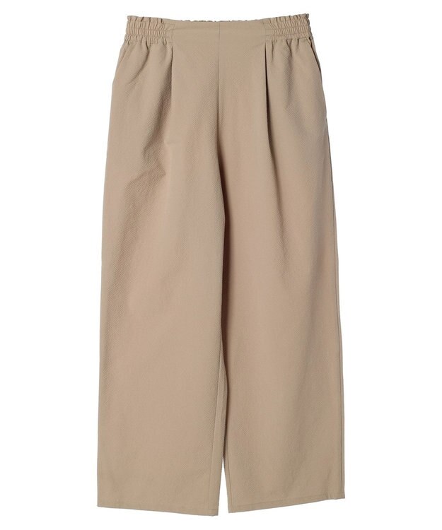 Green Parks イージーサイドラインパンツ Beige