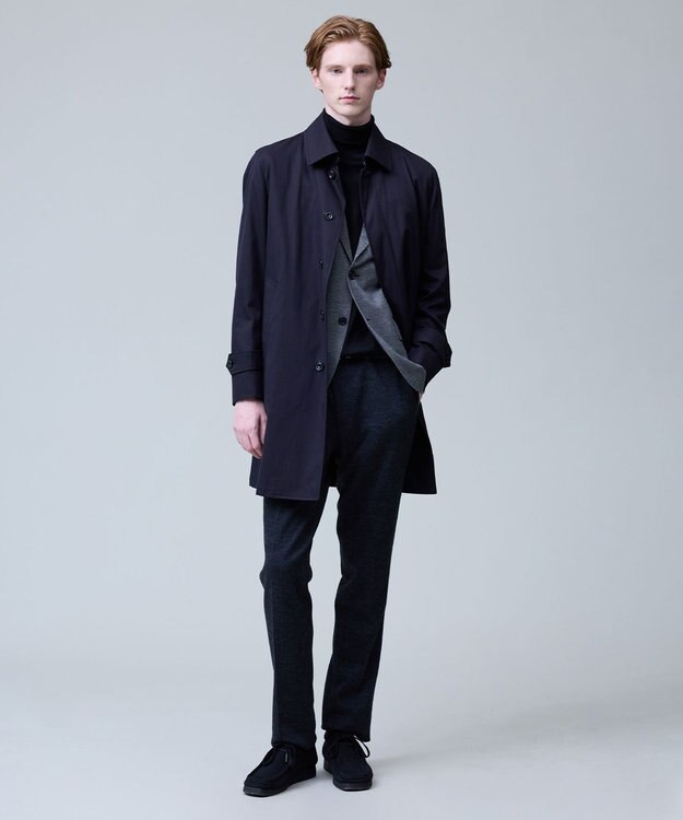 J.PRESS MEN 【セットアップ対応 / ストレッチ】SOFAニット ハイグレードジャージー スラックス ネイビー系8