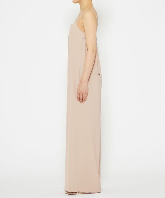 uncrave 【接触冷感・撥水・洗濯機洗い可】クールタッチツイル オールインワン（uncrave STANDARD） ピンクベージュ