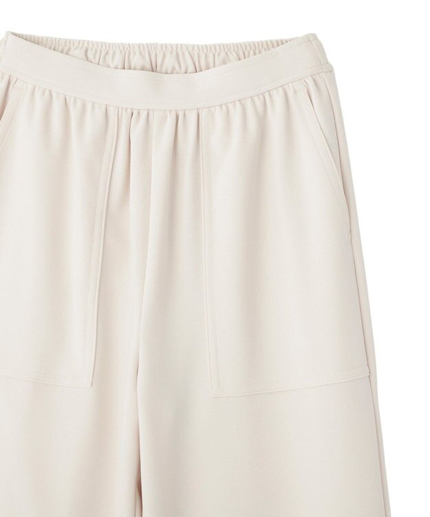 earth music&ecology リラックスベイカーパンツ Ecru