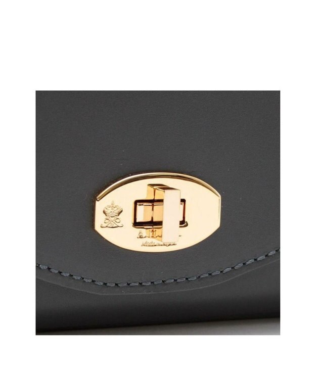 A.D.M.J. 【牛革】ヴィッテリアルマスクエアショルダー GRA