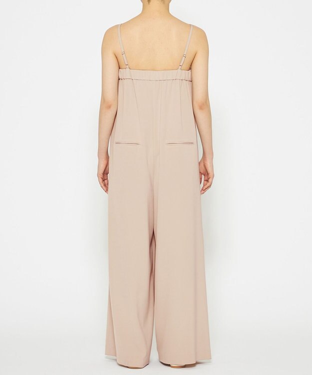 uncrave 【接触冷感・撥水・洗濯機洗い可】クールタッチツイル オールインワン（uncrave STANDARD） ピンクベージュ