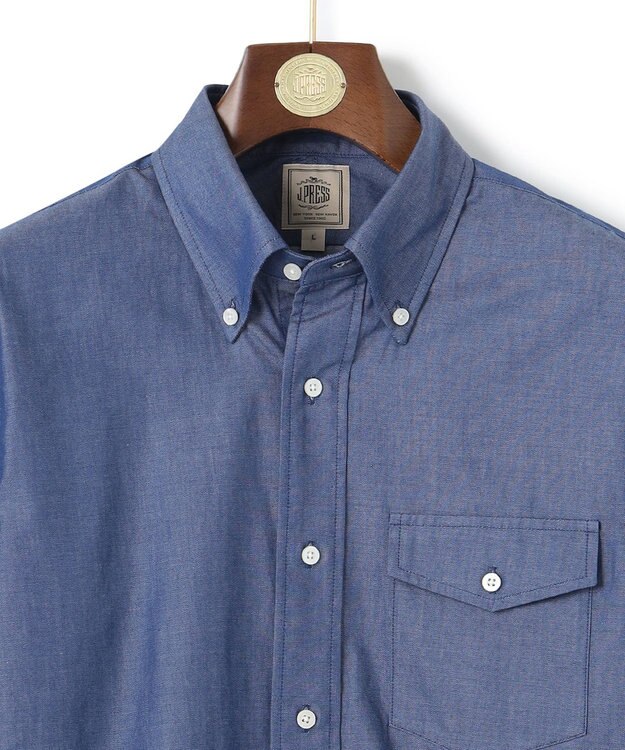 J.PRESS MEN 【WEB・一部店舗限定】ダンガリーシャツ/B.D. ブルー系