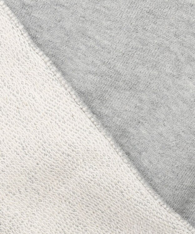 J.PRESS MEN 【J.PRESS ORIGINALS】【UNISEX】Supima Recycle Cotton CREST Logo Sweat ライトグレー系