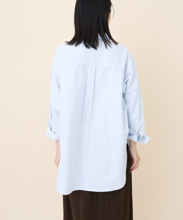 AMERICAN HOLIC オックスベーシックシャツ Sax