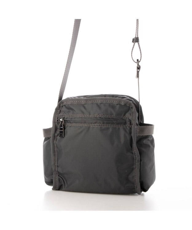 Y'SACCS 【Y’SACCS vous et】リップストップナイロンポシェット グレー