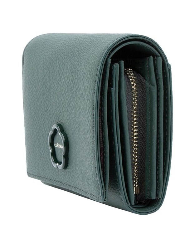 CLATHAS ブルトン 二つ折り財布（カード収納枚数増） グリーン