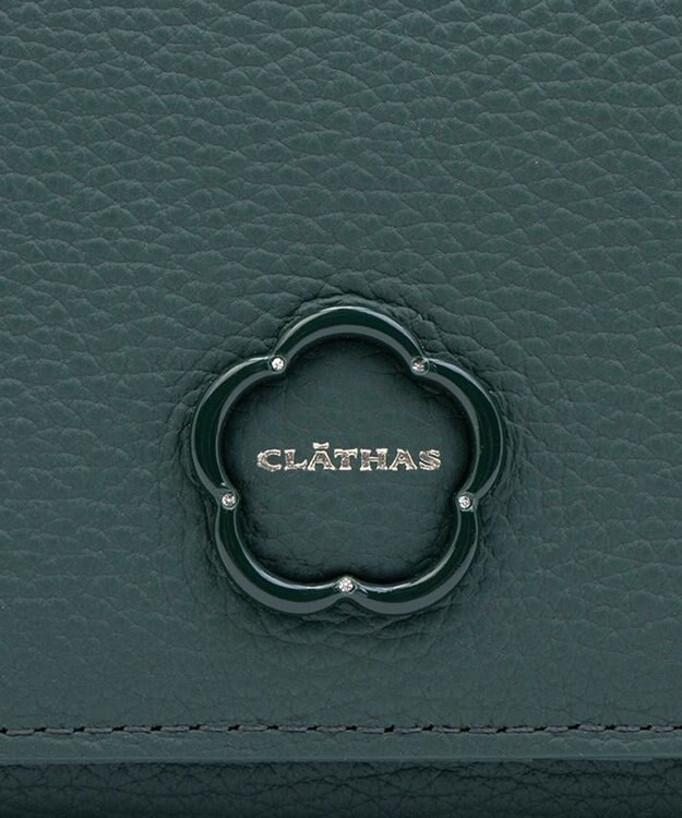 CLATHAS ブルトン 二つ折り財布（カード収納枚数増） グリーン
