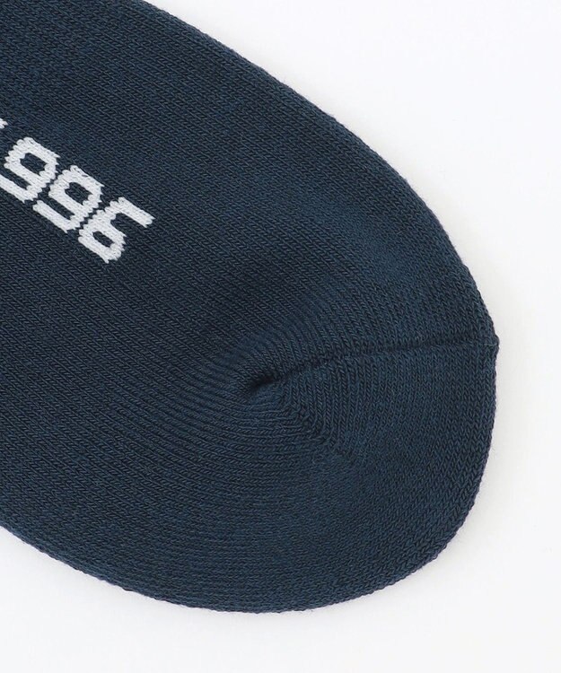 23区GOLF 【MEN】縦ロゴ 15センチ丈ソックス ネイビー系