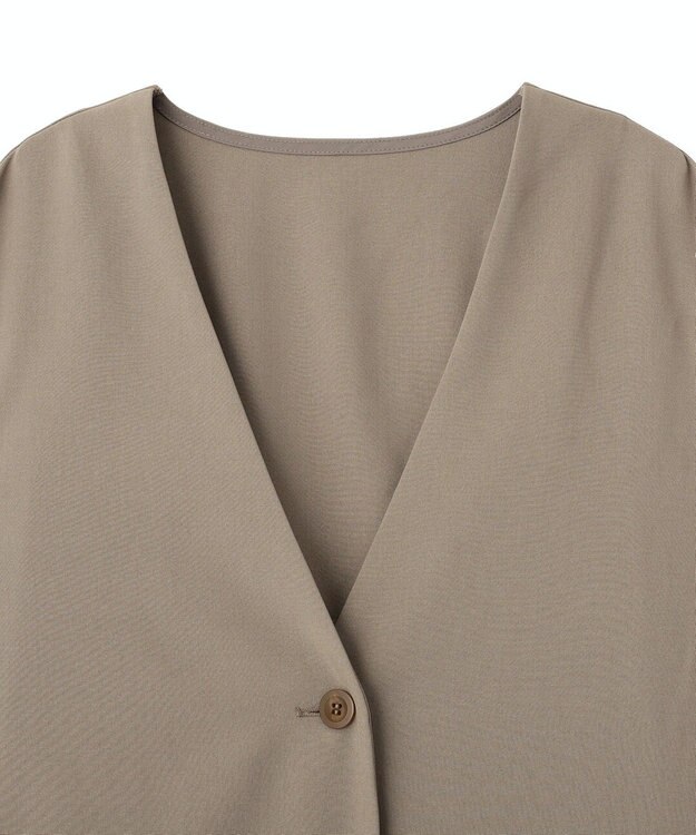 CRAFT STANDARD BOUTIQUE バックデザインジレ Beige