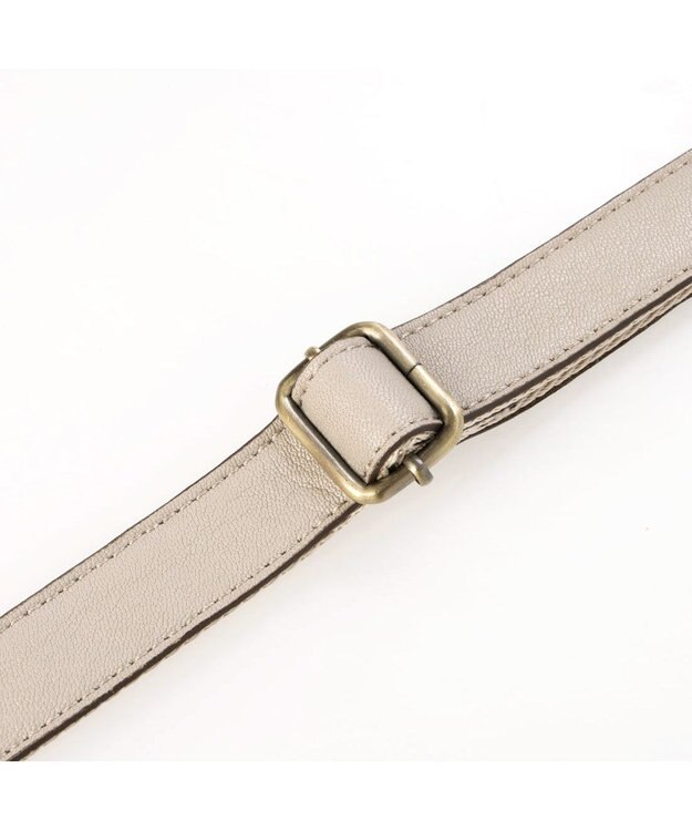 UNBILLION アトランタ ATLANTA / やぎ革軽量バケツ型ショルダー ベージュ