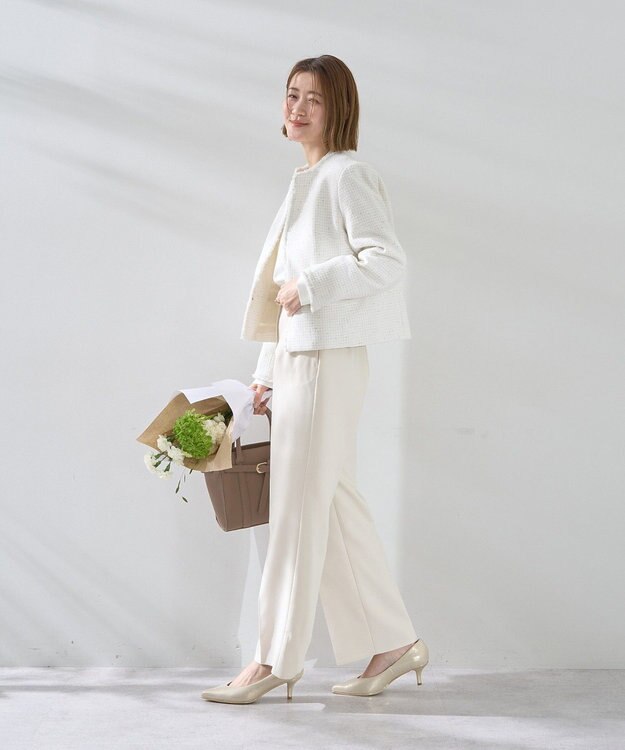 YECCA VECCA ツイードジャケット(2) Off White