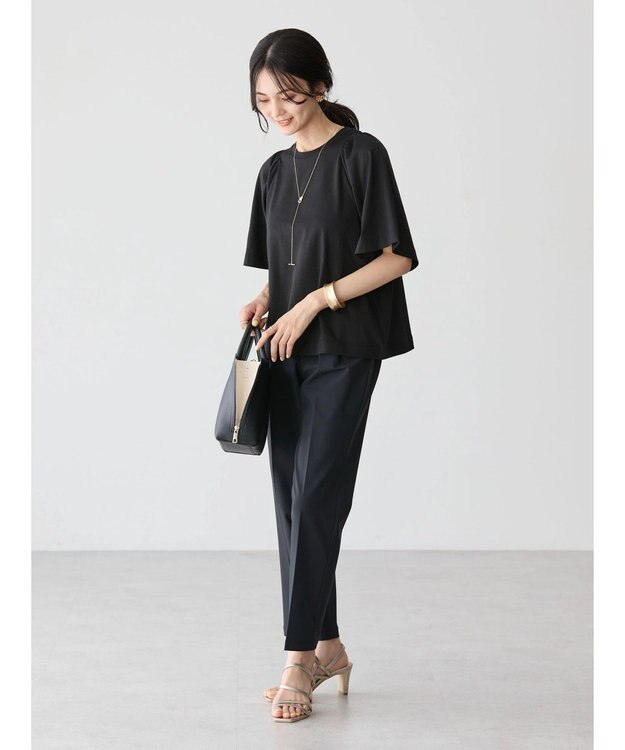 AMERICAN HOLIC フレアスリーブカットプルオーバー Black