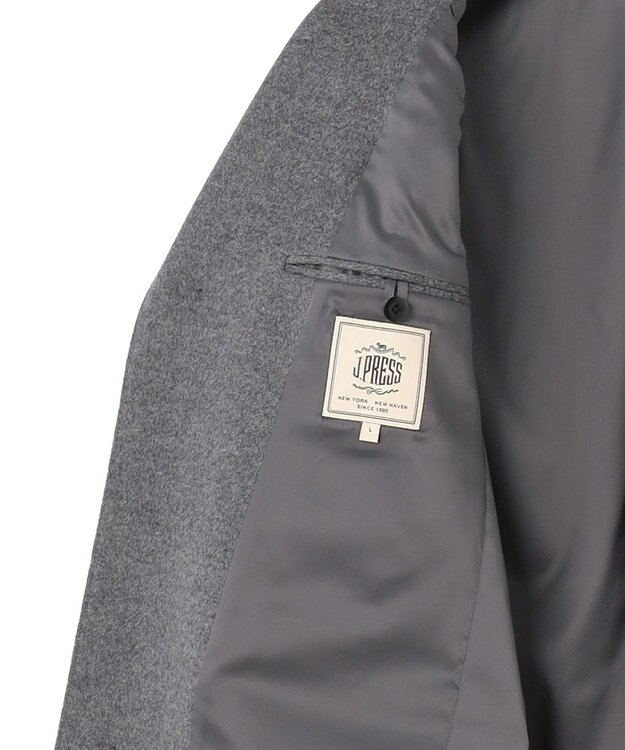 J.PRESS MEN 【WEB・一部店舗限定】ウールビーバーチェスター コート グレー系
