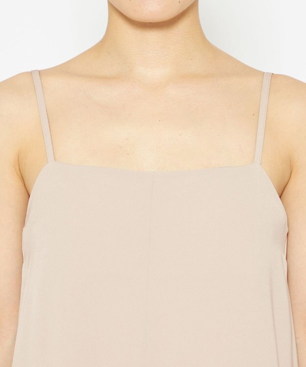 uncrave 【接触冷感・撥水・洗濯機洗い可】クールタッチツイル オールインワン（uncrave STANDARD） ピンクベージュ